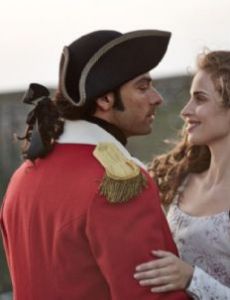 Aidan Turner and Heida Reed