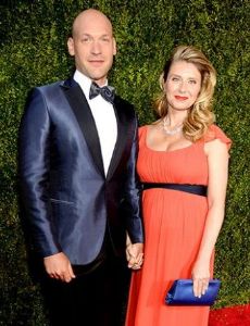 Corey Stoll and Nadia Bowers