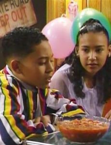 Naya Rivera and Tahj Mowry
