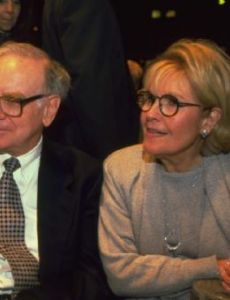 Warren Buffett and Susan Buffett