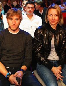 Nick Heidfeld and Patricia Papen