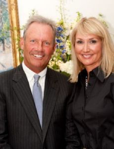 George Brett and Leslie Davenport