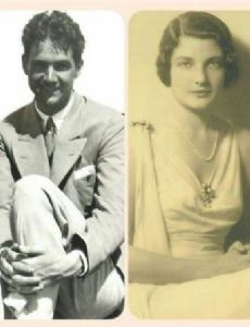 Howard Hughes and Ella Rice