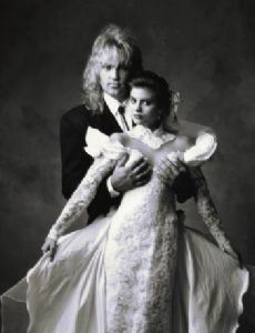Robbin Crosby and Laurie Carr