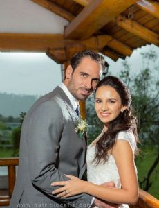 Estefani Espin and Felipe Estrada