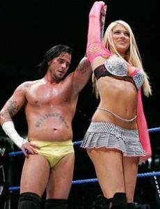 Barbie Blank and CM Punk