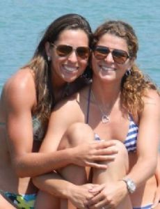 Larissa França and Liliane Maestrini