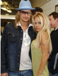 Kid Rock and Pamela Anderson