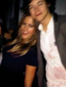 Harry Styles and Caroline Flack