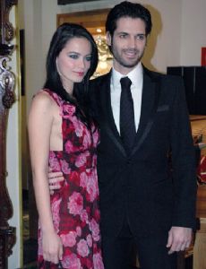 Sergio Arcuri and Cosima Coppola