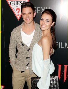 Matt Lanter and Angela Stacy