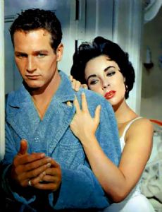 Paul Newman and Elizabeth Taylor