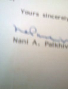 Nanabhoy Palkhivala