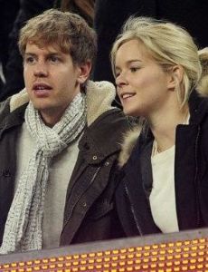 Sebastian Vettel and Hanna Prater