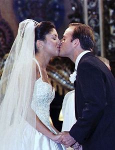 Rubens Barrichello and Silvana Barrichello