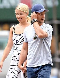 Nick Mathers and Dianna Agron