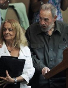 Fidel Castro and Dalia Soto