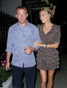 Jacqui Ainsley and Guy Ritchie