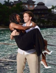 Crystal Dunn and Pierre Soubrier