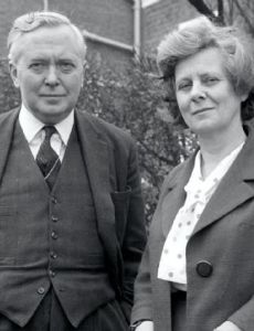 Harold Wilson and Mary Baldwin