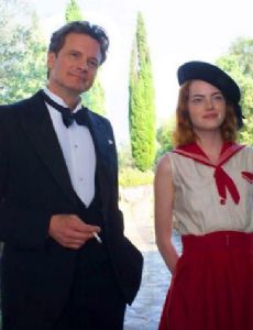 Colin Firth and Emma Stone