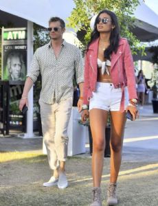 Joel Kinnaman and Kelly Gale