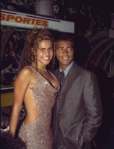 Romário and Danielle Favatto