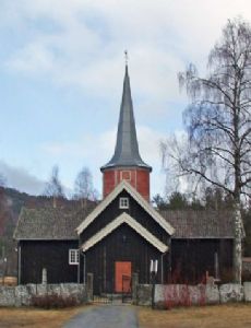 Flesberg stave church