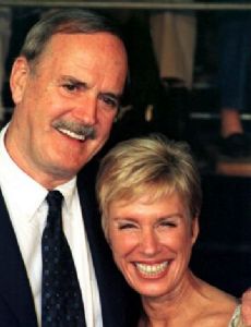Alyce Faye Eichelberger and John Cleese