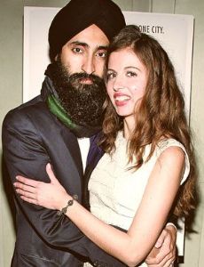 Waris Ahluwalia and Chiara Clemente