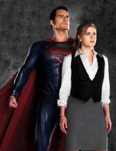 Henry Cavill and Amy Adams