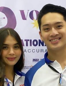 Ashley Ortega and Mark Alcala