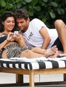Brittny Gastineau and Eric Meier (model)