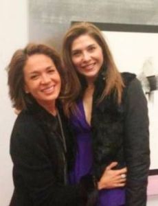 Lorena Meritano and Yolanda Andrade