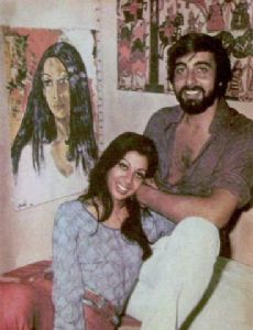 Kabir Bedi and Protima Bedi