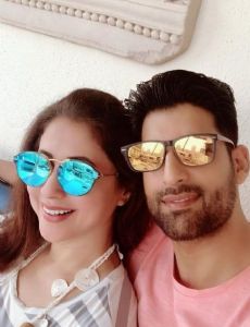 Urmila Matondkar and Mohsin Akhtar Mir