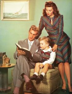 Rhonda Fleming and Thomas Lane