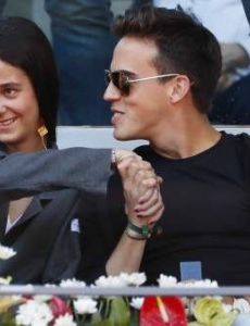 Victoria Federica de Marichalar y Borbón and Gonzalo Caballero
