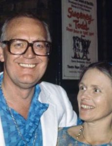 Joss Ackland and Rosemary Kirkcaldy