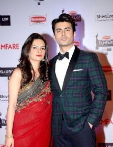 Fawad Khan and Sadaf Khan