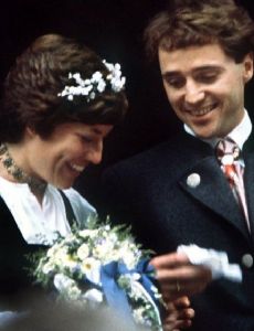 Rosi Mittermaier and Christian Neureuther