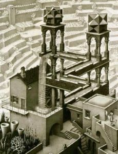 Waterfall (M. C. Escher)