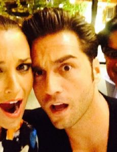 David Bustamante and Paula Echevarria