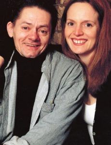 Claire Harding and Jack Wild