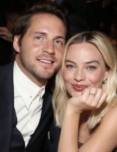 Margot Robbie and Tom Ackerley