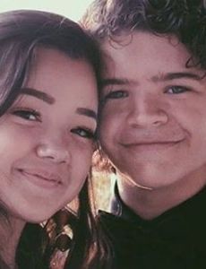 Gaten Matarazzo and Lizzy Yu