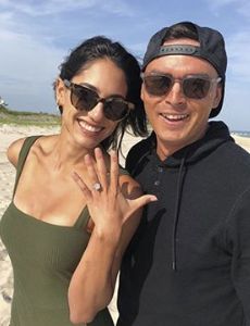 Rickie Fowler and Allison Stokke