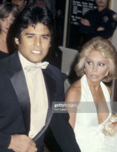 Erik Estrada and Joyce Miller