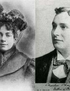 Hannah Chaplin and Charles Chaplin, Sr.