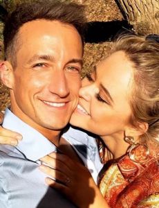 Emily Atack and Rob Jowers